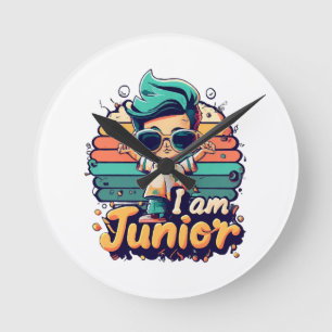 Junior Round Clock