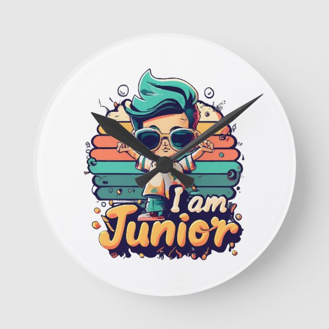 Junior Round Clock (Front)