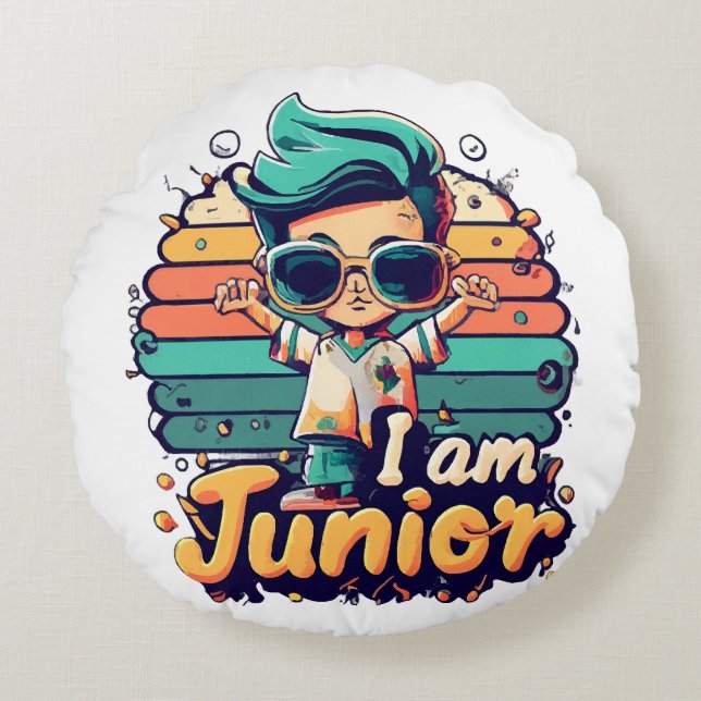 Junior Round Cushion (Front)