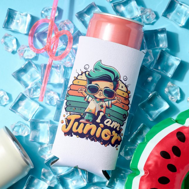 Junior Seltzer Can Cooler (In Situ Summer)