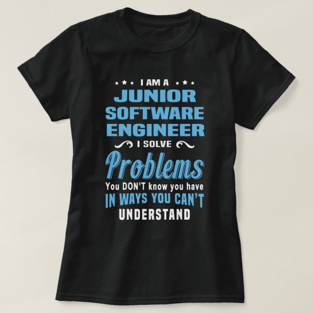 Junior Software Engineer T-Shirt (Design Front)