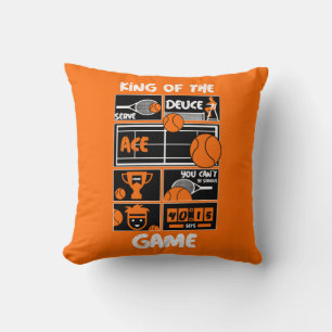 Junior Tennis Player  Cushion
