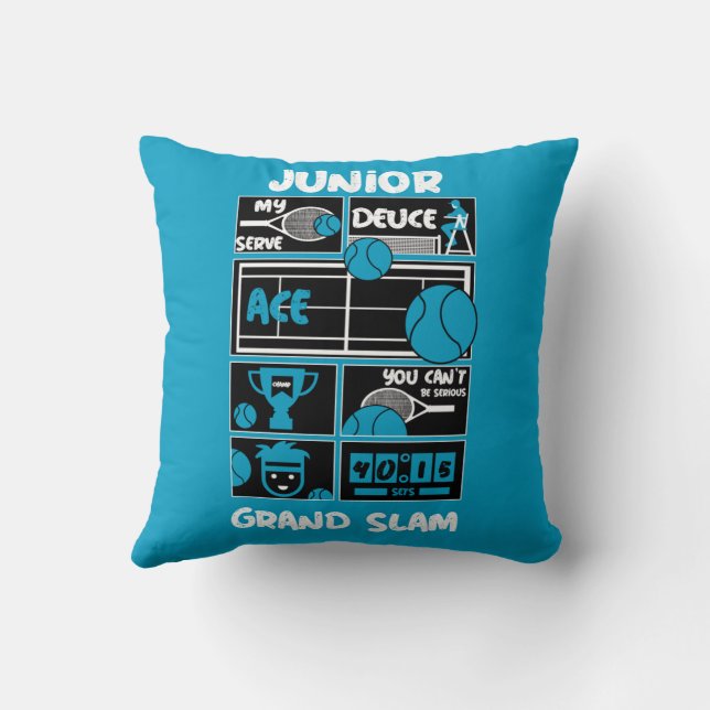 Junior Tennis Player      Cushion (Back)