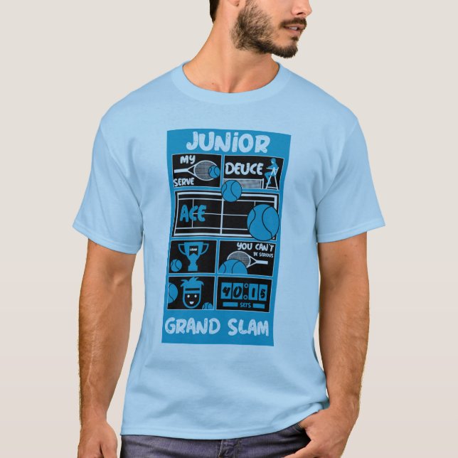 Junior Tennis Player       T-Shirt (Front)