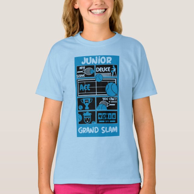 Junior Tennis Player       T-Shirt (Front)
