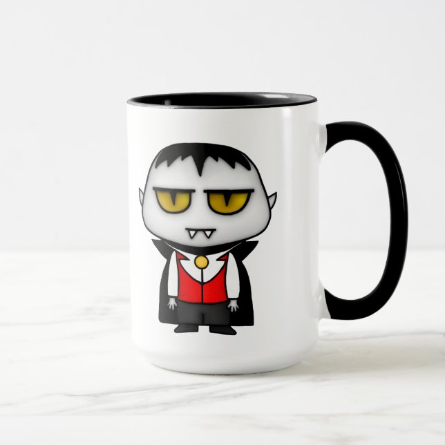 Junior Vampire Two-Tone Coffee Mug (Right)