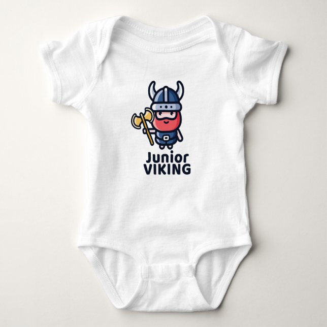 Junior Viking Baby Bodysuit (Front)