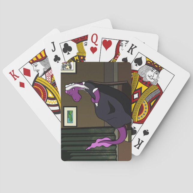 Junior's Mother Playing Cards (Back)