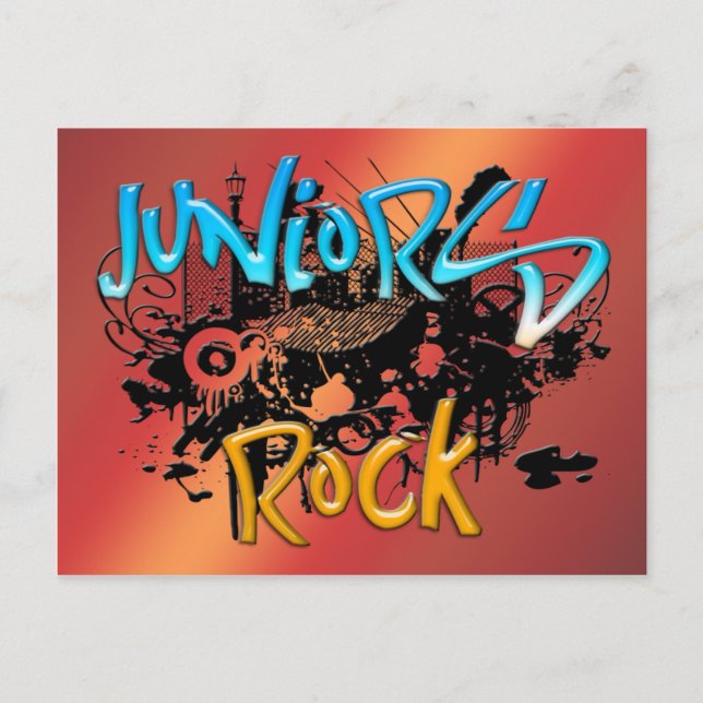 Juniors Rock Postcard (Front)
