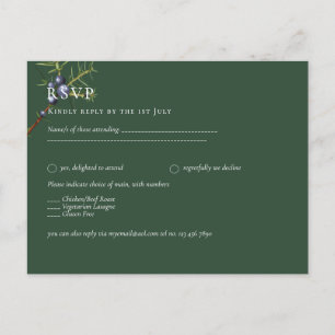 Juniper Green Wedding Postcard