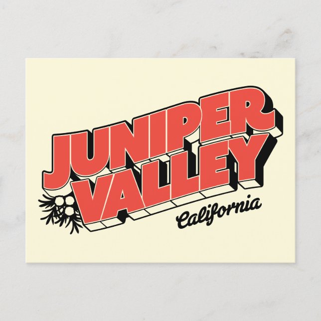 Juniper Valley - Postcard (Front)