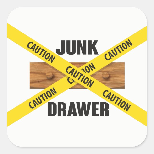 Junk Drawer Sticker (Front)