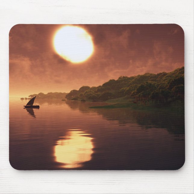 Junk In The Water Mouse Pad (Front)