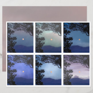 Junk Journal Faerie Skies Moon Trees Fantasy 13-18