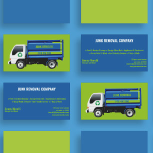 Junk Removal Company Business Card