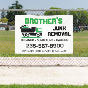 Junk Removal Service Banner