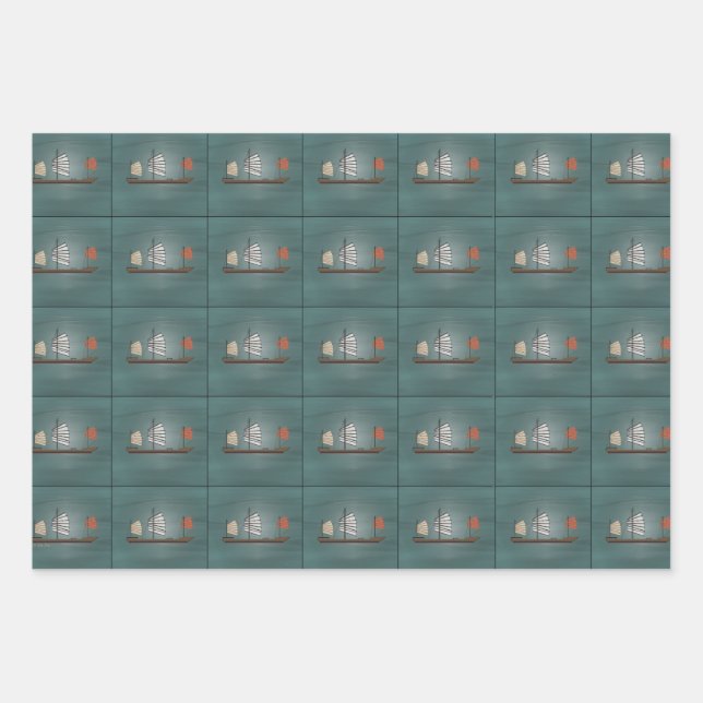 Junk Wrapping Paper Sheets (Front)
