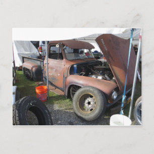 Junker In Tent Postcard