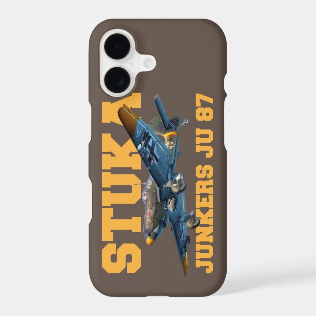 Junkers Ju 87 iPhone Case (Back)