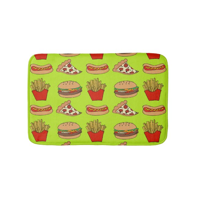 Junkfood bathroom rug (Front)