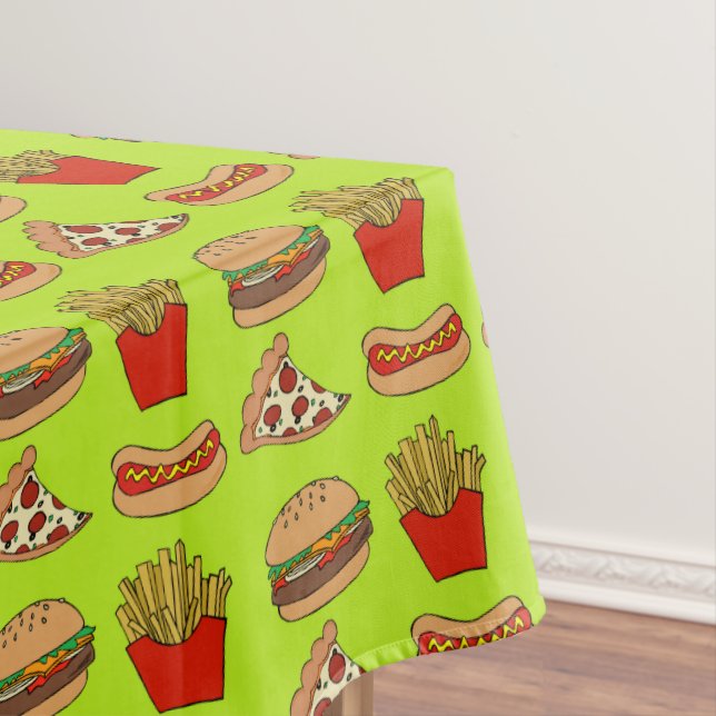 junkfood picnic tablecloth (In Situ)