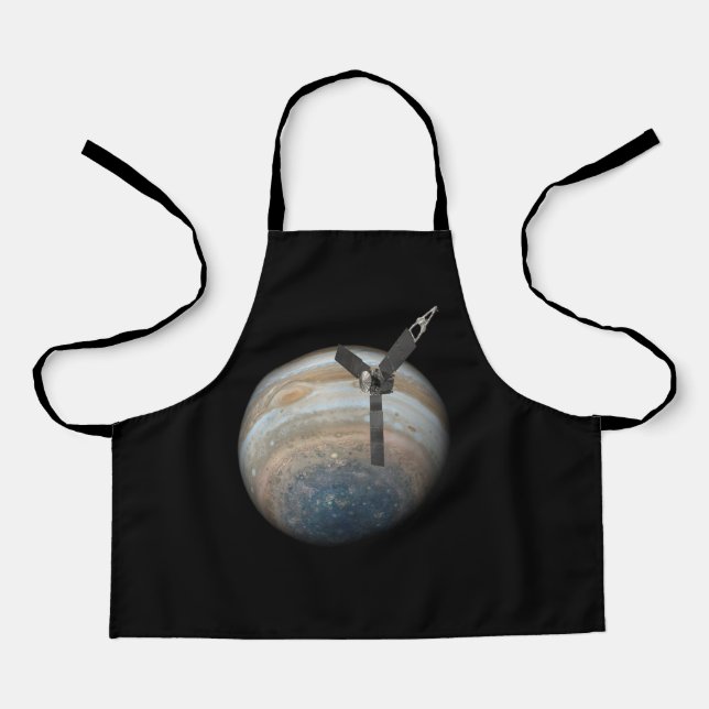 Juno Spacecraft at Planet Jupiter Apron (Front)