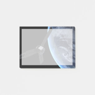 Juno Spacecraft During Its Earth Flyby Post-it Notes
