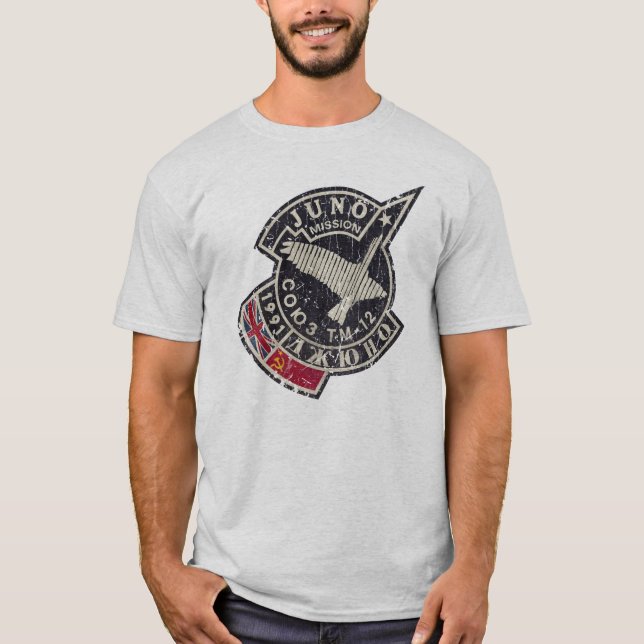 Juno Vintage Emblem T-Shirt (Front)