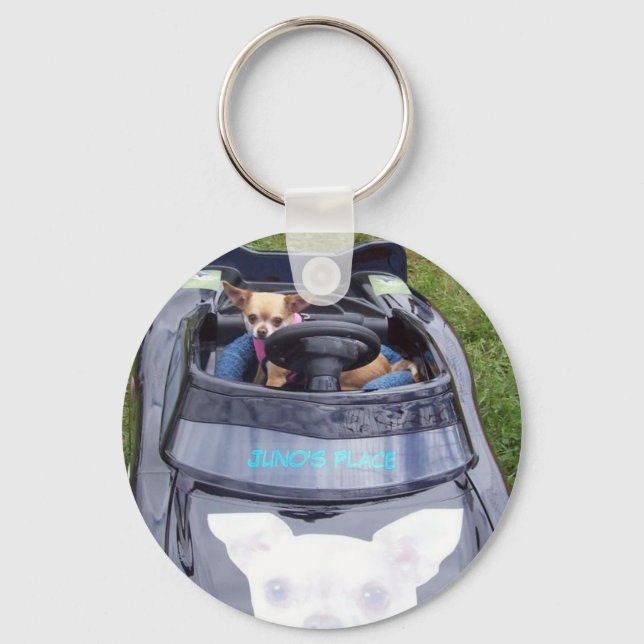 Juno's Car Keychain (Front)