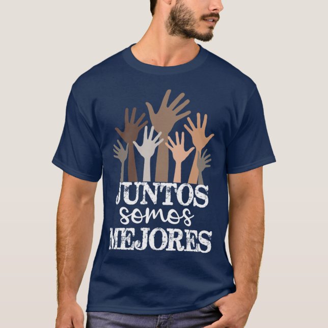 Juntos somos mejores boy T-Shirt (Front)