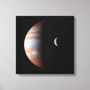 Jupiter 5th Planet with Cassini Solar System Canvas Print