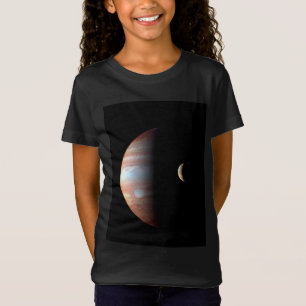 Jupiter and Crescent Moon T-Shirt