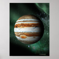 Jupiter and Earth Comparison
