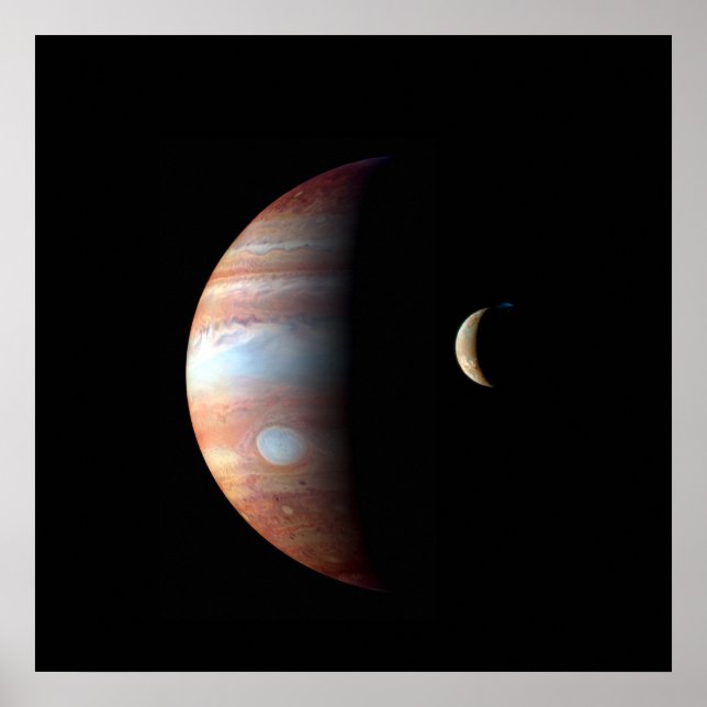 Jupiter and Io Poster (Front)