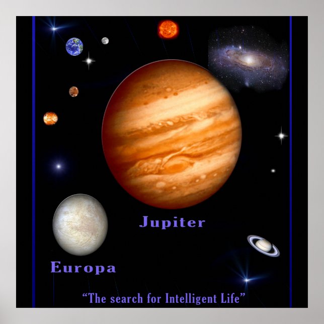Jupiter art Poster (Front)