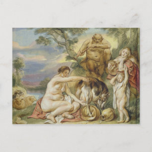 Jupiter as a Child Postcard