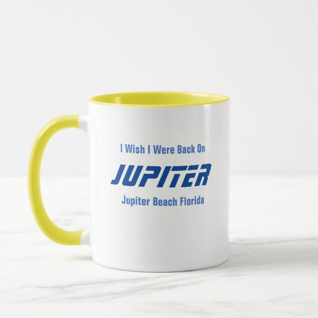 Jupiter Beach Florida Coffee Mug (Left)