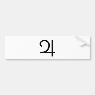JUPITER BUMPER STICKER