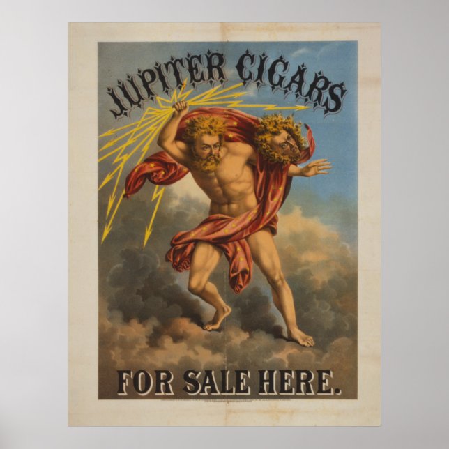 Jupiter Cigars For Sale Here Poster (Front)