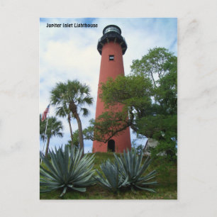 Jupiter Inlet Lighthouse & Museum Jupiter Florida Postcard