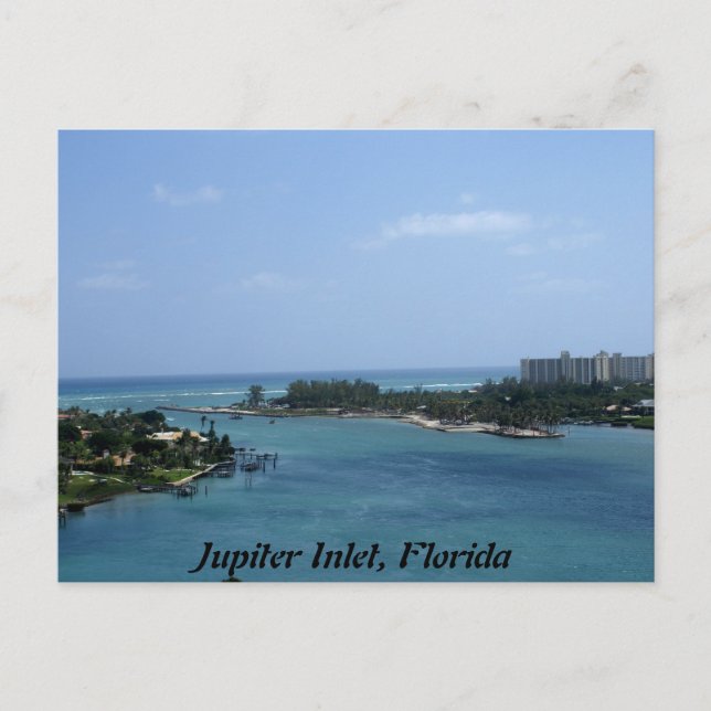 Jupiter Inlet Postcard (Front)