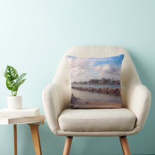 Jupiter Inlet, Winter Afternoon Cushion