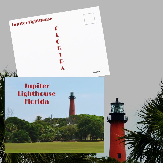 Jupiter Lighthouse Florida Photographic Postcard (Creator Uploaded)