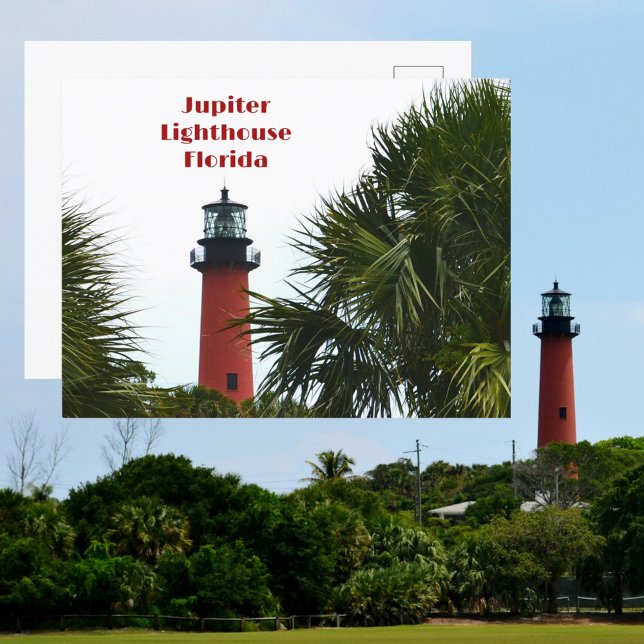 Jupiter Lighthouse Florida Photographic Postcard (Creator Uploaded)