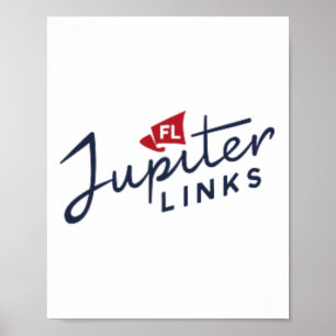 Jupiter Links Golf Club Tgl Logo Officially Licens Poster