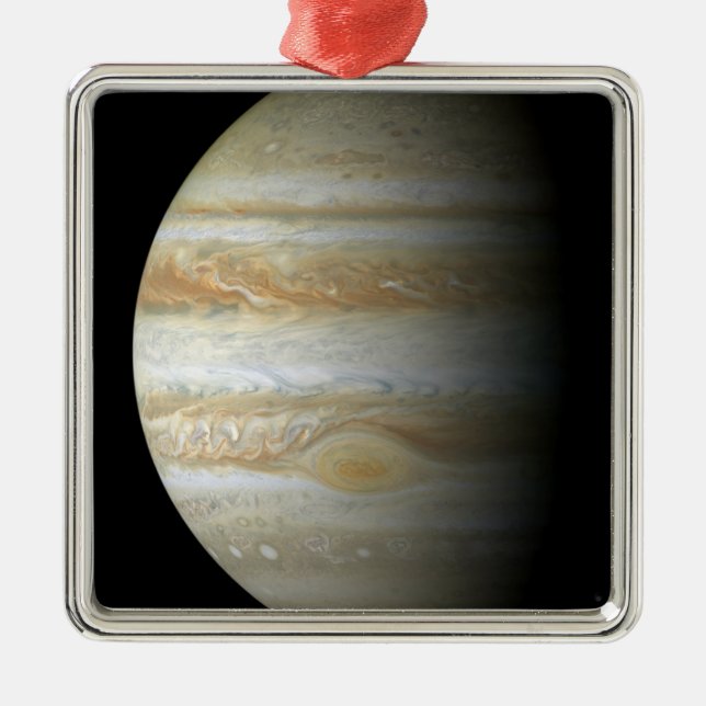 Jupiter mosiac metal tree decoration (Front)