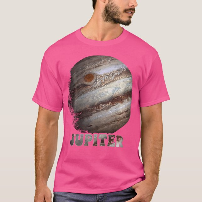 Jupiter Planet Solar System Astronomy T-Shirt (Front)