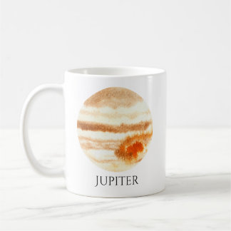Jupiter Planet Watercolor Mug