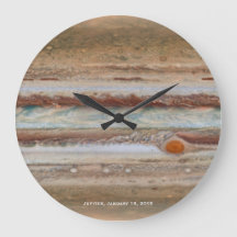 Jupiter Red Spot Close-Up Photograph