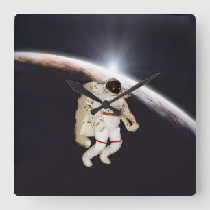 Jupiter Sunrise Square Wall Clock